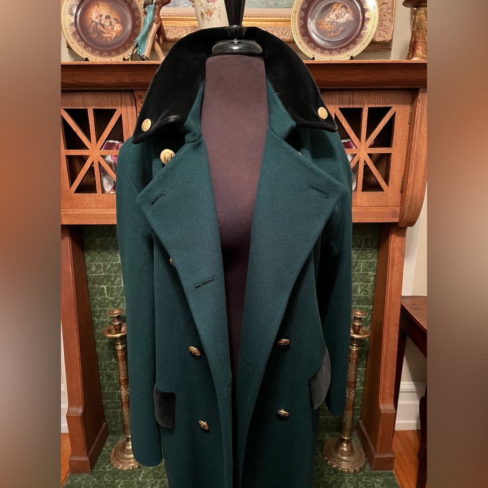 Dior Green and Black Women's Coat